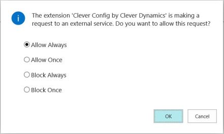 external service request