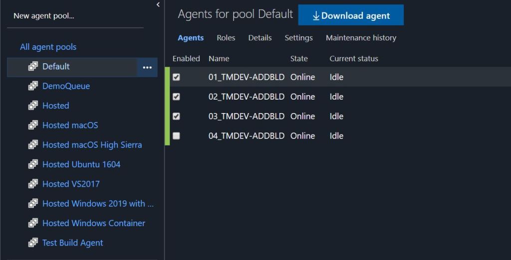 Azure DevOps Build Agents